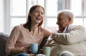 How to talk to a parent with dementia?